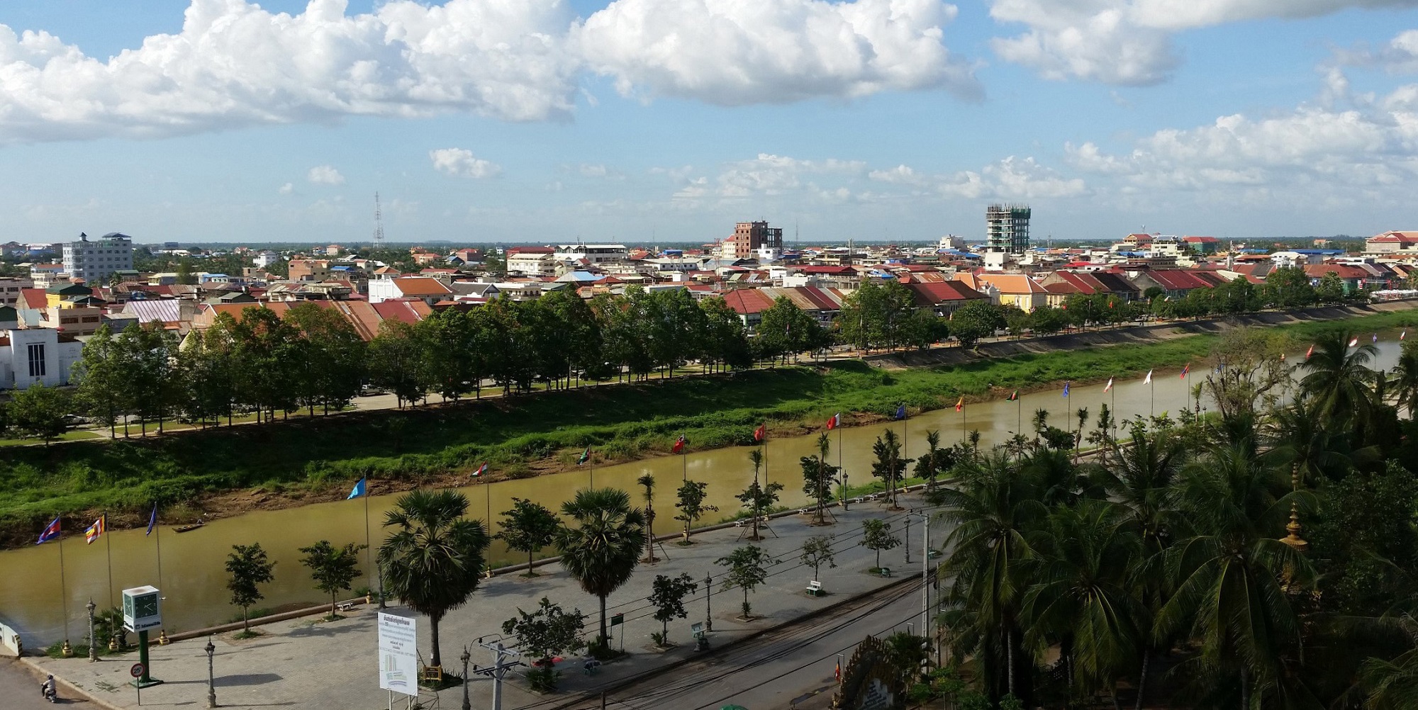 Cambodia Battambang town